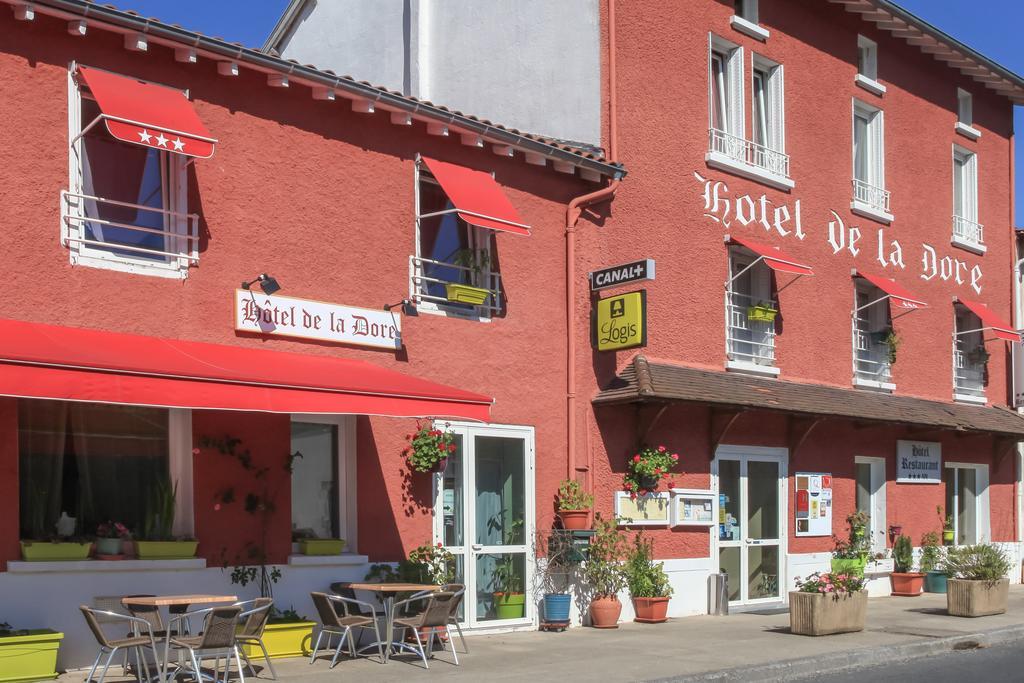 Logis Hotel Restaurant De La Dore Vertolaye Exterior foto